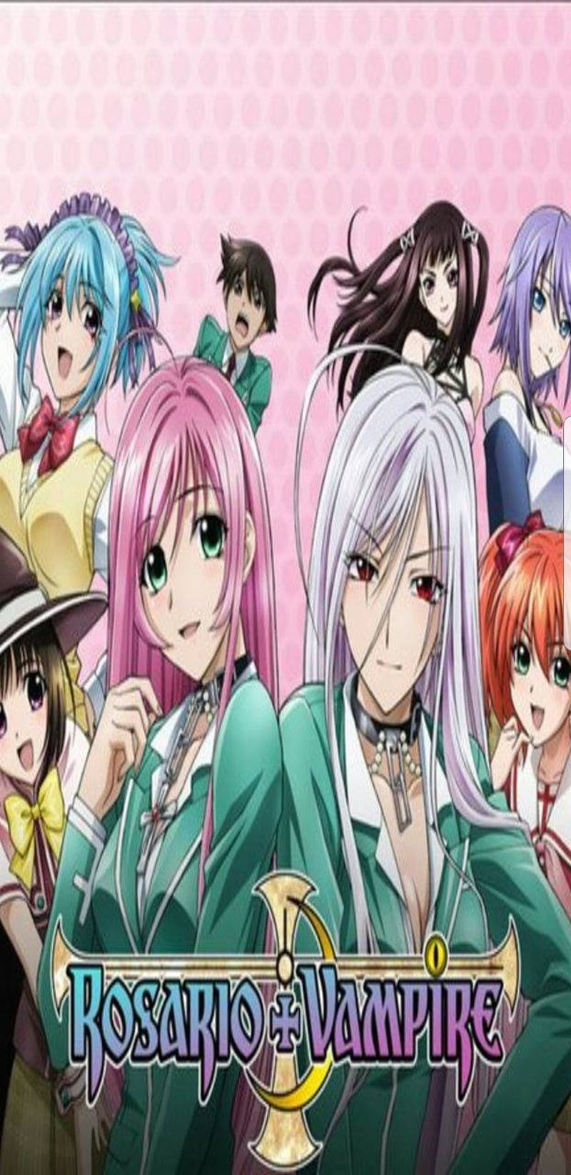 Rosario vampire Blank Meme Template