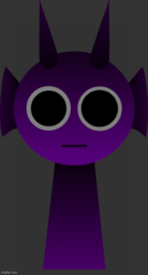 Durple(Purple) but Horror | image tagged in durple purple but horror | made w/ Imgflip meme maker