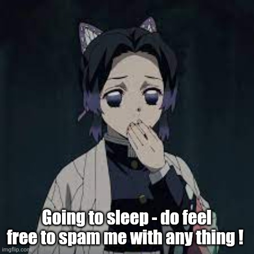 wait u have a point | Going to sleep - do feel free to spam me with any thing ! | image tagged in wait u have a point | made w/ Imgflip meme maker