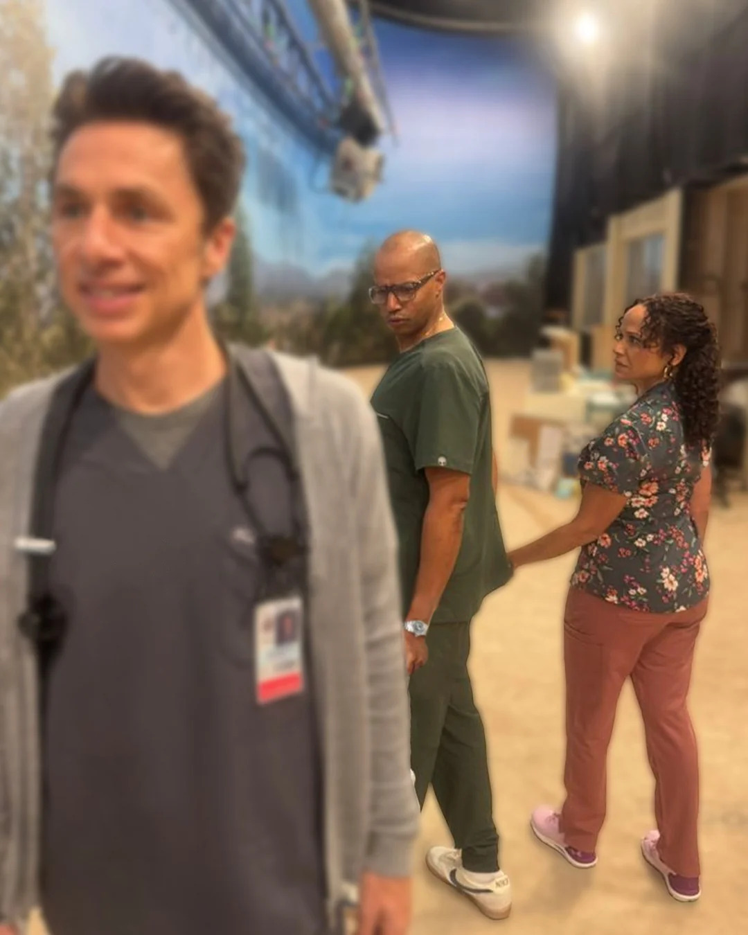 Scrubs Distracted Girlfriend Blank Meme Template