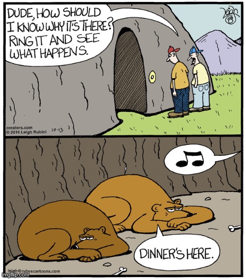 Rubes | image tagged in comics,rubes,bears | made w/ Imgflip meme maker