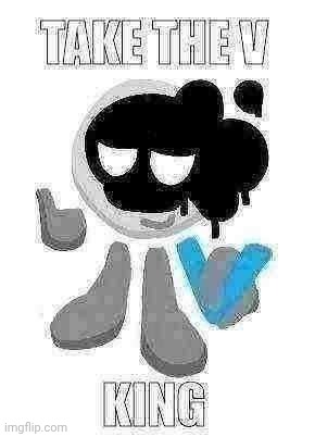 Dumbass shitpost I made of my oc vaba | made w/ Imgflip meme maker