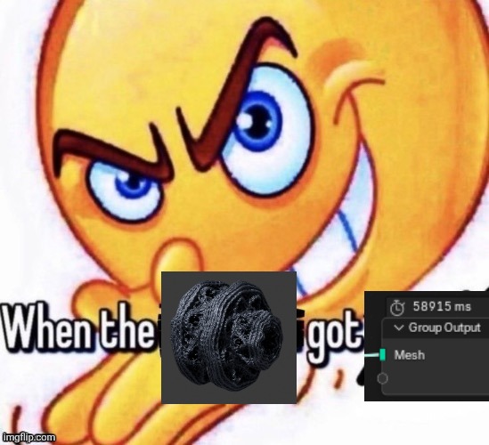 When the X got X | image tagged in when the x got x | made w/ Imgflip meme maker