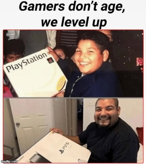 image tagged in memes,funny,gaming,ps5,evolve,upvote | made w/ Imgflip meme maker