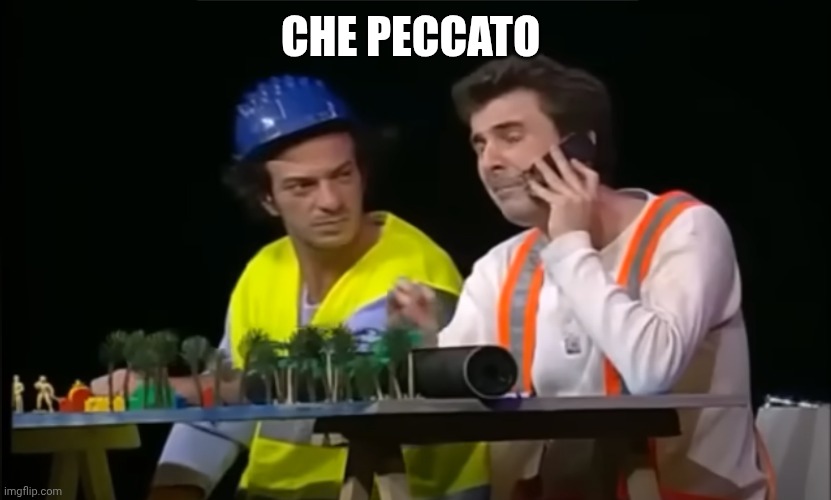 Ficarra allora è giusto | CHE PECCATO | image tagged in ficarra allora giusto | made w/ Imgflip meme maker