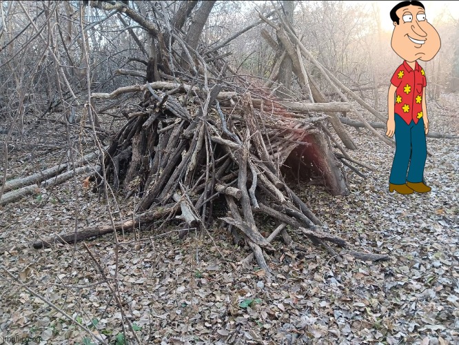 Fort I found (ignore quagmire) | made w/ Imgflip meme maker