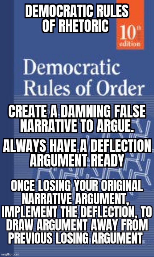 Democratic Deflection | image tagged in democratic deflection,democrats,political meme,politics | made w/ Imgflip meme maker