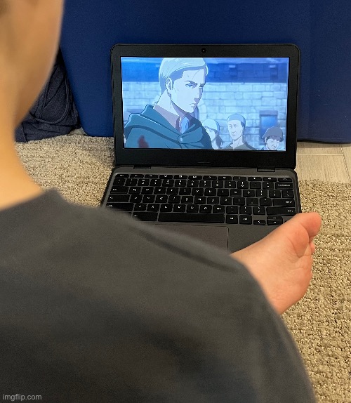 My parents are extremely anti-anime so I'm retaliating by getting my little brother hooked on some absolute peak | made w/ Imgflip meme maker