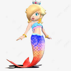 Mermaid Rosalina Blank Meme Template