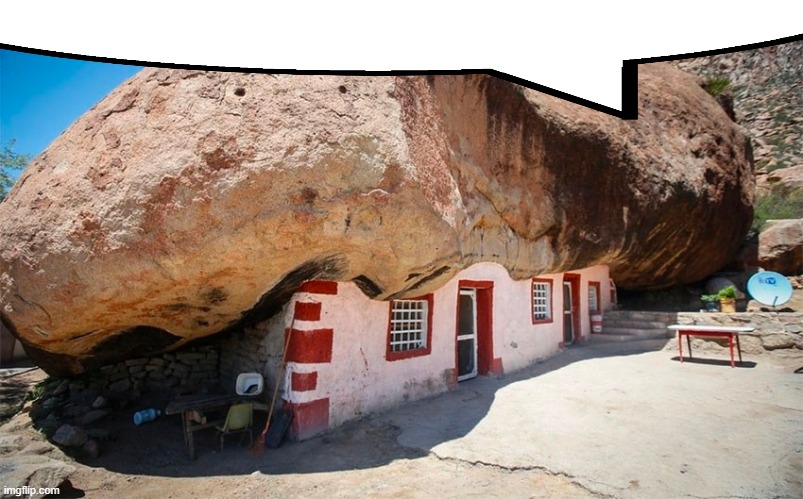 Living under a rock | image tagged in living under a rock | made w/ Imgflip meme maker