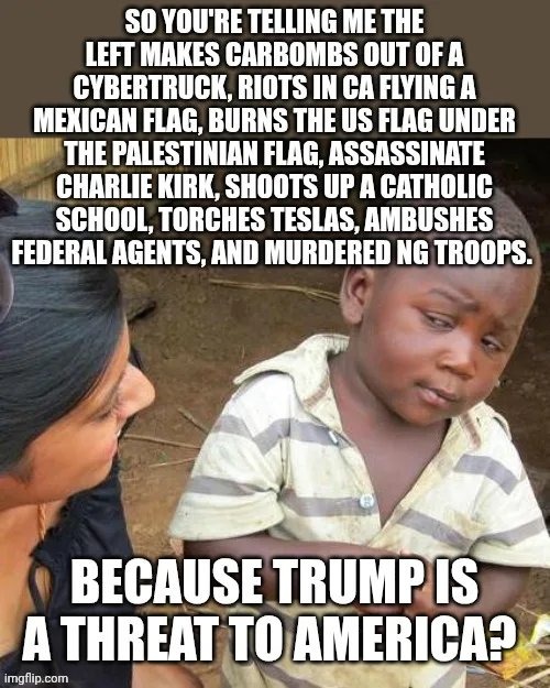 We continue to reward bad behavior | image tagged in third world skeptical kid,never-trump morons,law and order,well yes but actually no,evilmandoevil | made w/ Imgflip meme maker