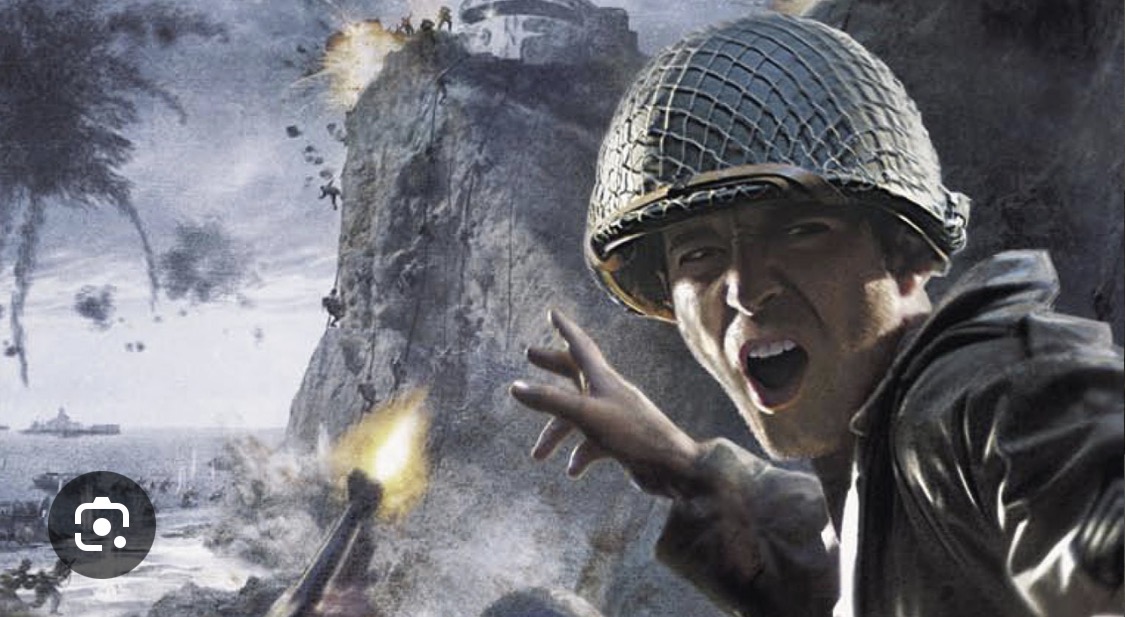 D day soldier Blank Meme Template