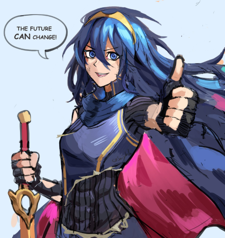 High Quality the future CAN change Blank Meme Template