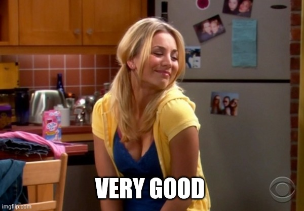 VERY GOOD | image tagged in penny well i try | made w/ Imgflip meme maker