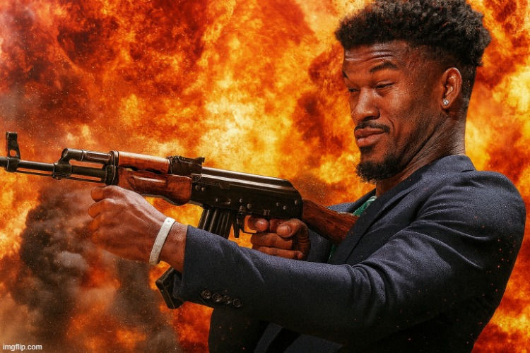 High Quality jimmy butler Blank Meme Template