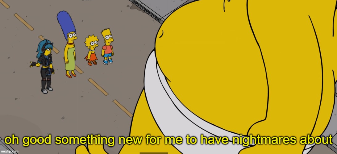 oh good something new for me to have nightmares about Blank Meme Template