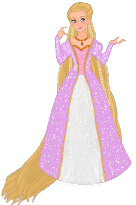 Barbie: Rapunzel Blank Meme Template