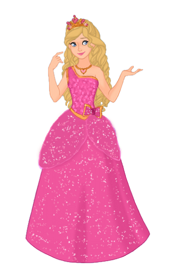 Barbie in Princess Charm School Blank Meme Template
