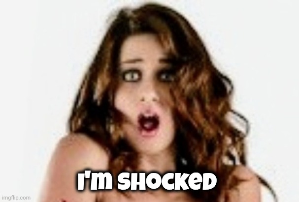 Shocked 2 | I'm shocked | image tagged in shocked 2 | made w/ Imgflip meme maker