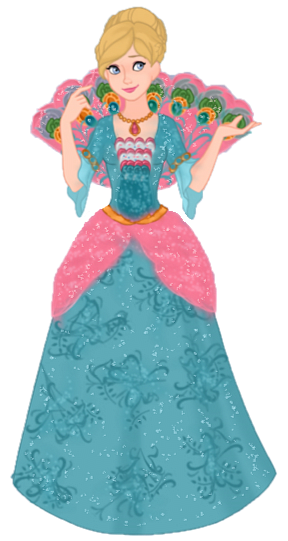 Rosella From Barbie as The Island Princess Blank Meme Template