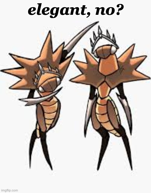 They seem to be bugs | elegant, no? | image tagged in video games,characters,bugs,style,silksong | made w/ Imgflip meme maker