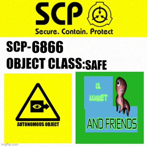 SCP-6866 Blank Meme Template