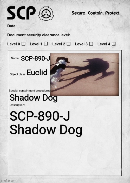SCP-890-J Blank Meme Template