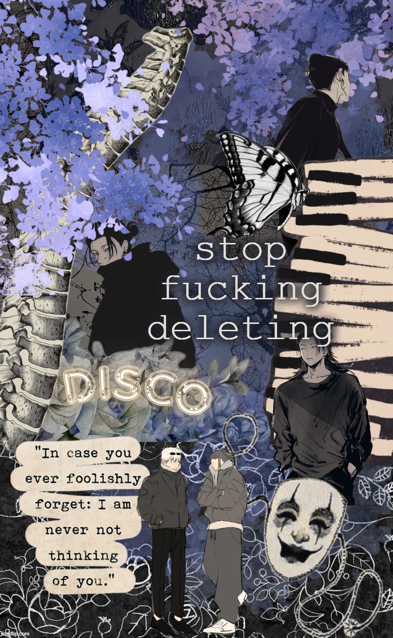 follower count keeps fluctuating and it's pissing me off | stop fucking deleting | image tagged in disco's watercolor temp | made w/ Imgflip meme maker
