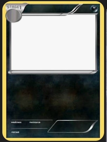 Blank S1 basic shadow card Blank Meme Template