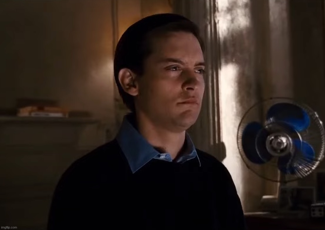 evil peter parker | image tagged in evil peter parker | made w/ Imgflip meme maker