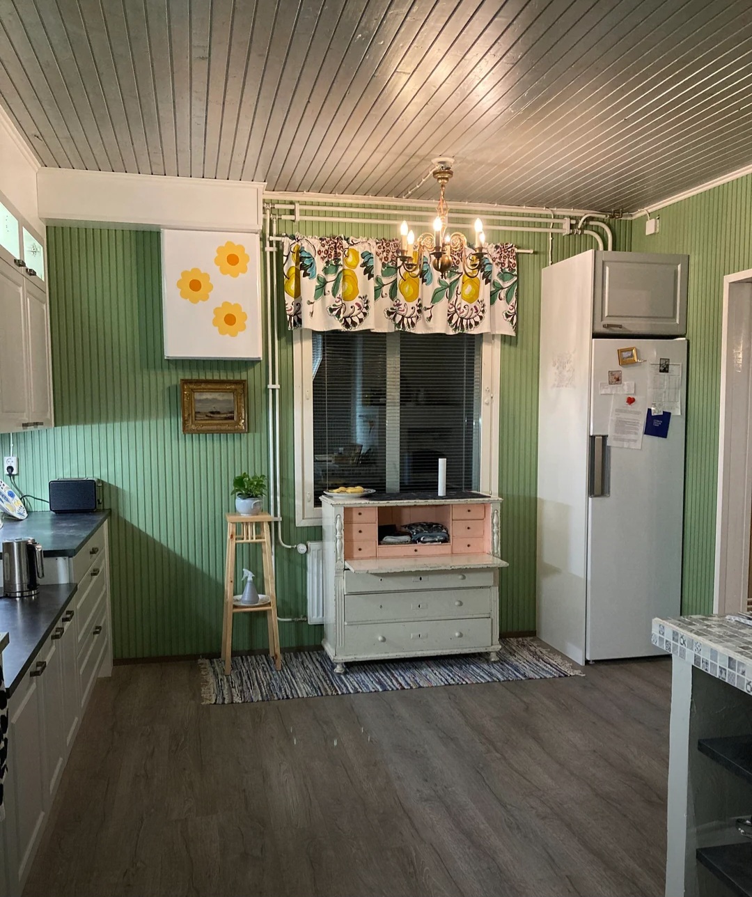 Narrow Finnish refrigerator Blank Meme Template