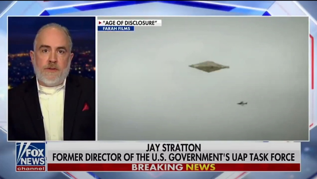 High Quality Jay Stratton UFO UAP task force Blank Meme Template