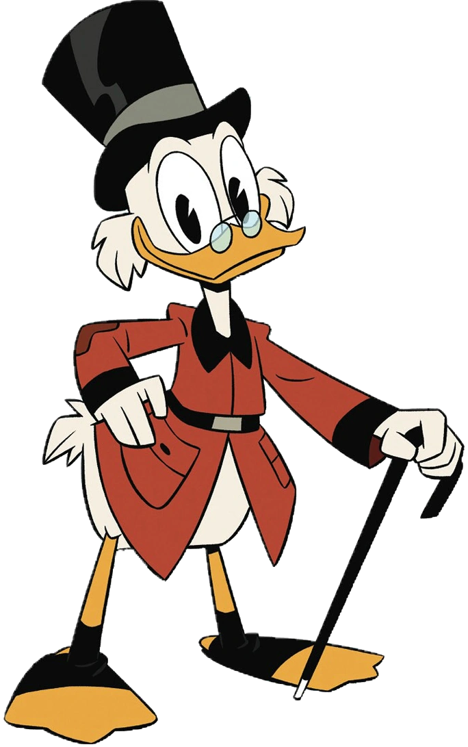 Scrooge McDuck Blank Meme Template