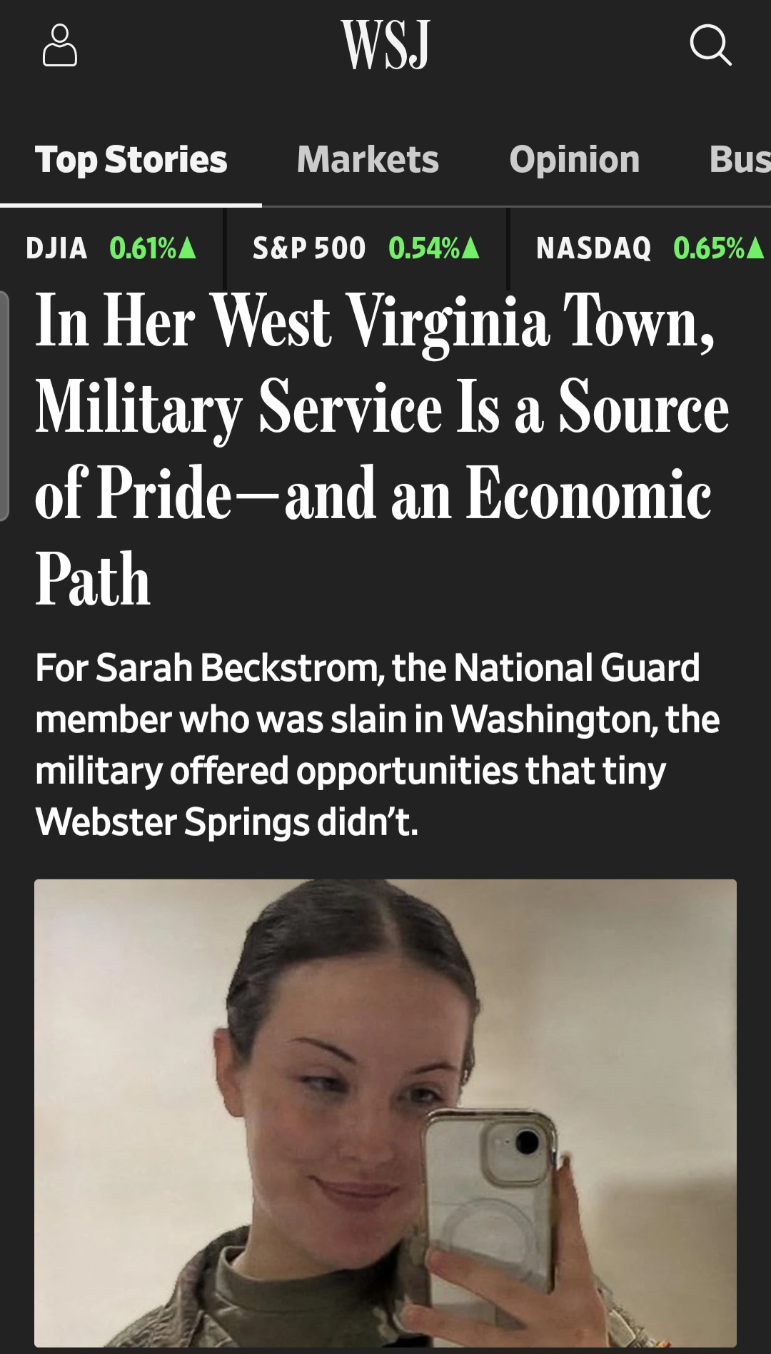 Sarah Beckstrom National Guard Blank Meme Template