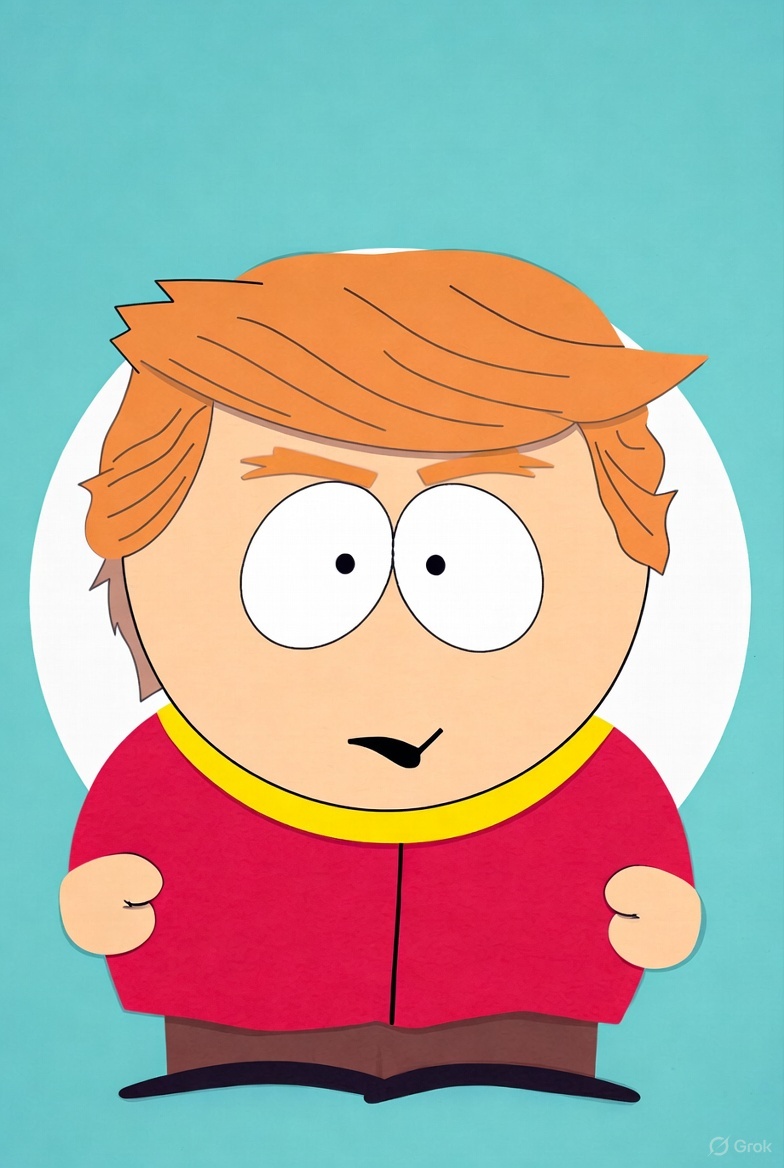 Donald Trump Eric Cartman South Park cartoon Blank Meme Template