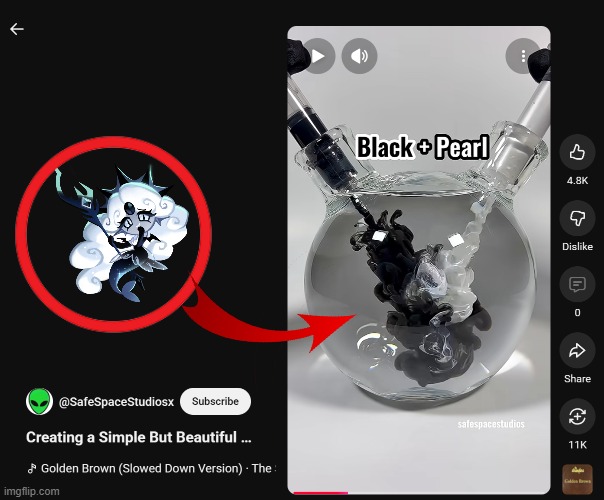 Was Bored :P | image tagged in bpc,black pearl cookie | made w/ Imgflip meme maker