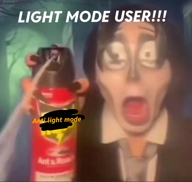 High Quality Light Mode User Detected Blank Meme Template