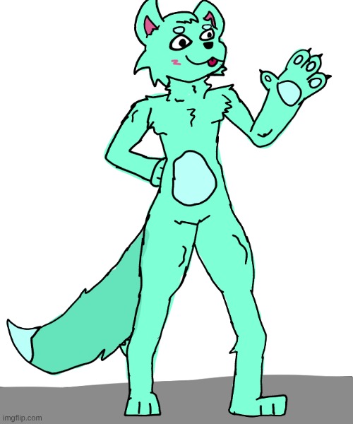 Bro looks like he's on drugs? | image tagged in furry,art | made w/ Imgflip meme maker