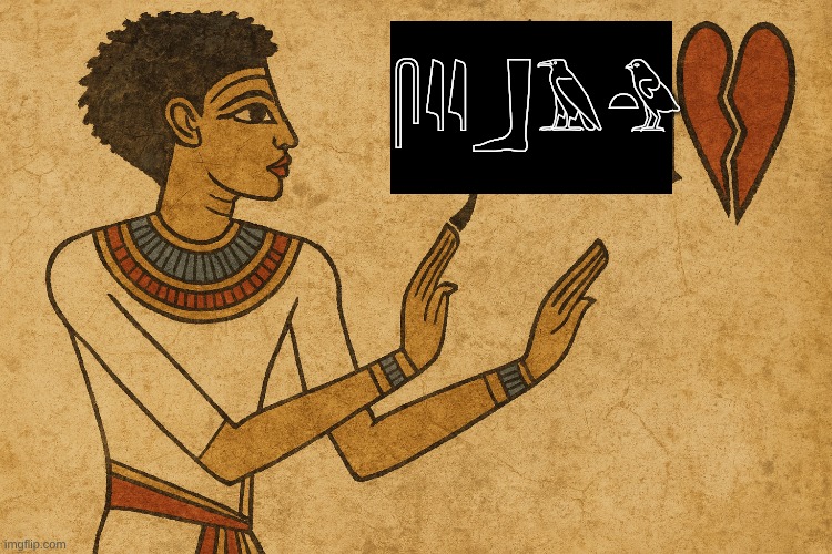 ancient egyptian sybau Blank Meme Template