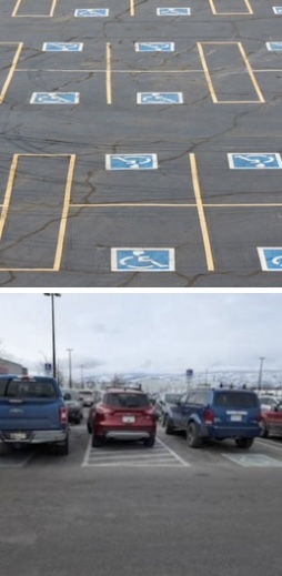 ADA Parking Blank Meme Template