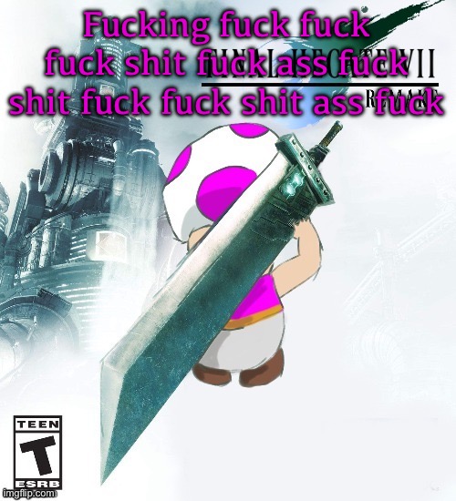 Final Hecate VII (thank you disco) | Fucking fuck fuck fuck shit fuck ass fuck shit fuck fuck shit ass fuck | image tagged in final hecate vii thank you disco | made w/ Imgflip meme maker