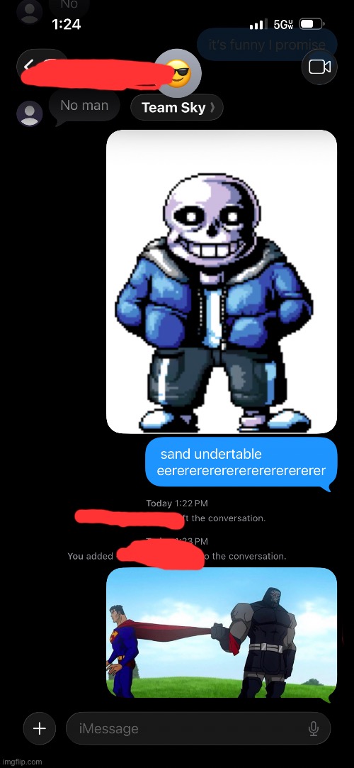 moment that happened in my gc (numbers censored for privacy) | made w/ Imgflip meme maker