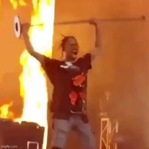 Travis Scott Concert | image tagged in travis scott concert | made w/ Imgflip meme maker