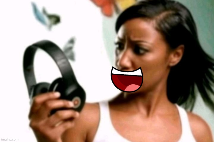 Girl listening to music | image tagged in girl listening to music | made w/ Imgflip meme maker