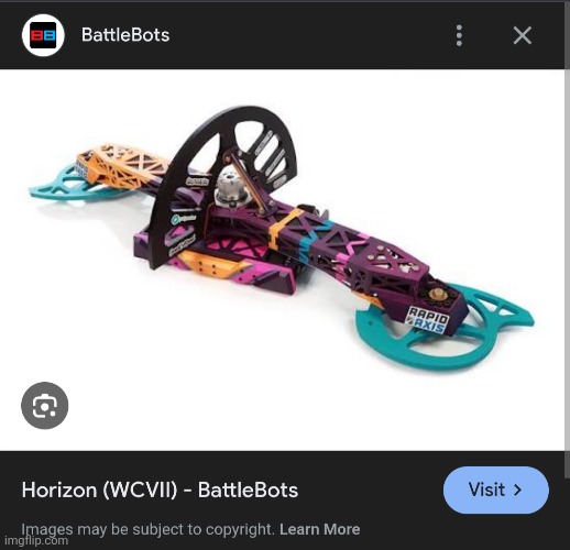 The robot is called Horizon | made w/ Imgflip meme maker