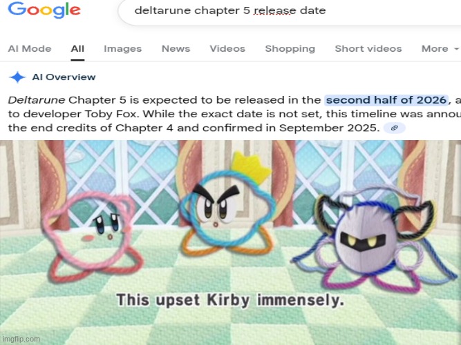 WHYYYYYYYYYYYYYYYY | image tagged in this upset kirby immensely | made w/ Imgflip meme maker