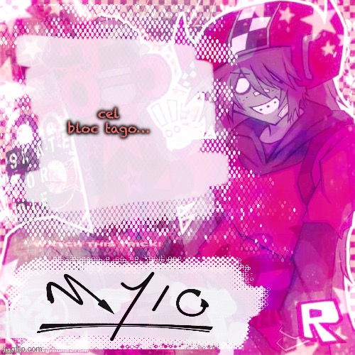 please get it someone pleaseee (morning!!) | cel bloc tago… | image tagged in mylo temp thx odd | made w/ Imgflip meme maker