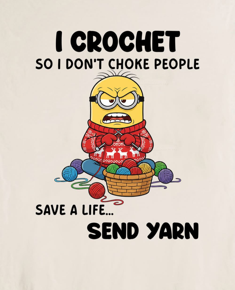 Crochet crazy Blank Meme Template