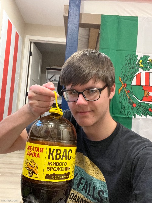 There’s not much that feels better than drinking 2.5 liters of kvass right after shoveling snow in a snowstorm | made w/ Imgflip meme maker