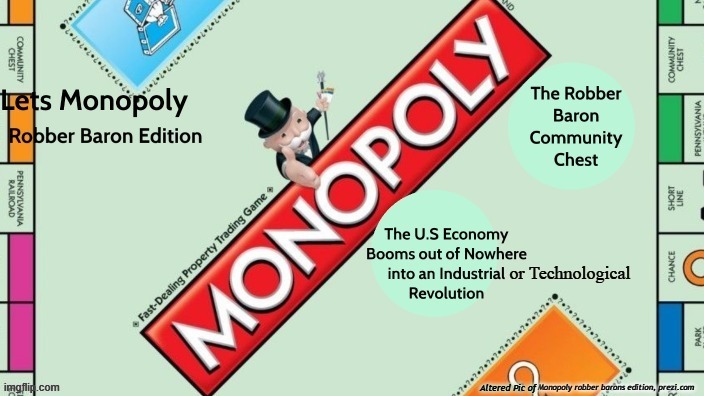 Beware the Return of Monopolies - The New Techno Gilded Age | Altered Pic of | made w/ Imgflip meme maker